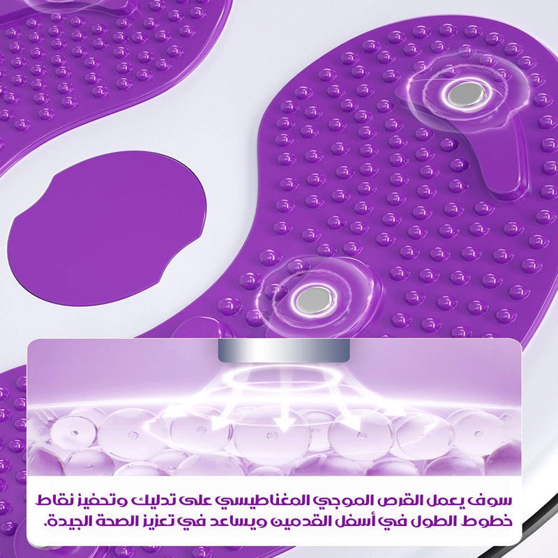 القرص الدوار للتمارين الرياضية بأقراص مغناطيسية Twister exercise board