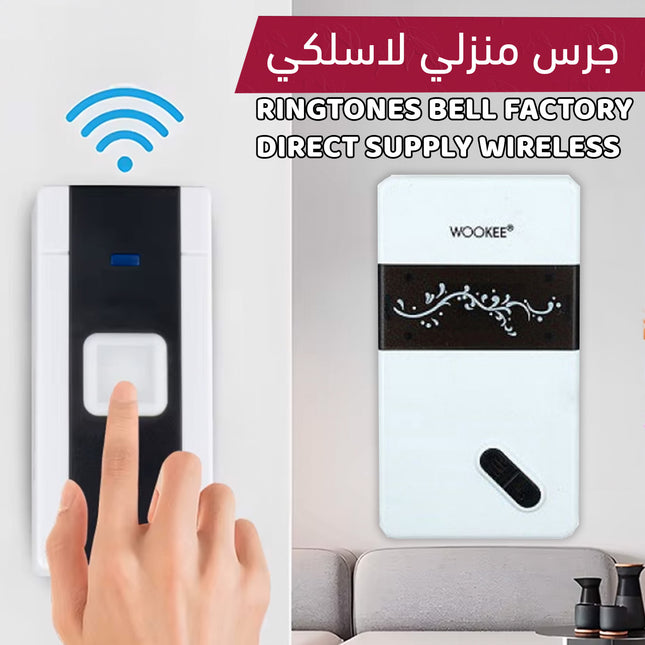 جرس منزلي لاسلكي Ringtones Bell Factory Direct Supply Wireless