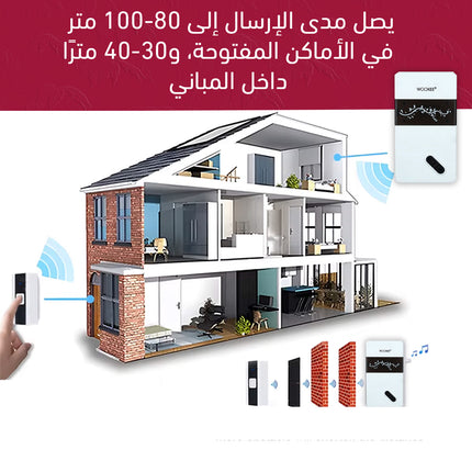 جرس منزلي لاسلكي Ringtones Bell Factory Direct Supply Wireless