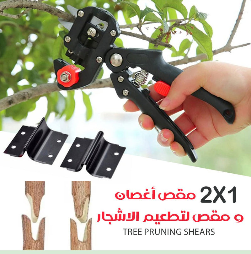 2x1 مقص أغصان و مقص لتطعيم الاشجارtree pruning shears