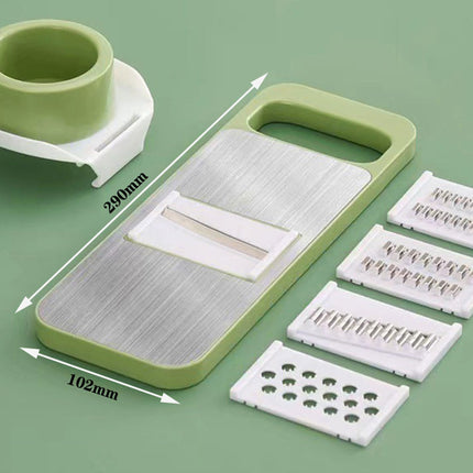 قطاعة ومبشرة ستانلس مع قطعة أمان Stainless Steel Slicer And Grater