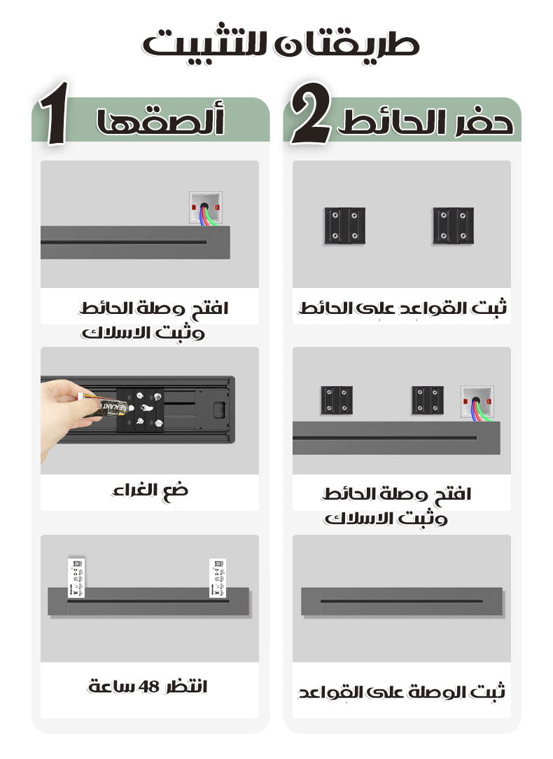 وصلة كهرباء بمقابس و شاحن متحركين Power Track Socket