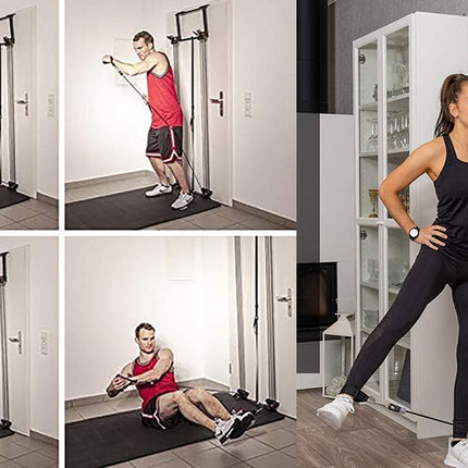 أحزمة تمارين مقاومة بقاعدة تثبيت على الباب Door Anchor Strap for Resistance Bands Exercises