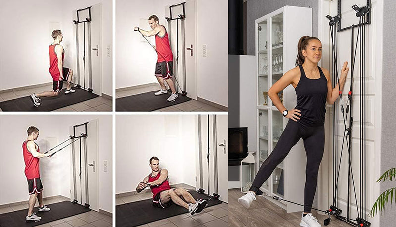 أحزمة تمارين مقاومة بقاعدة تثبيت على الباب Door Anchor Strap for Resistance Bands Exercises