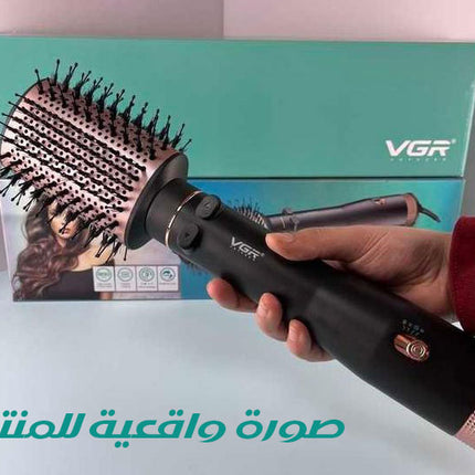 فرشاة الشعر بتقنية الأيونات السلبية VGR electric hairbrush v-494