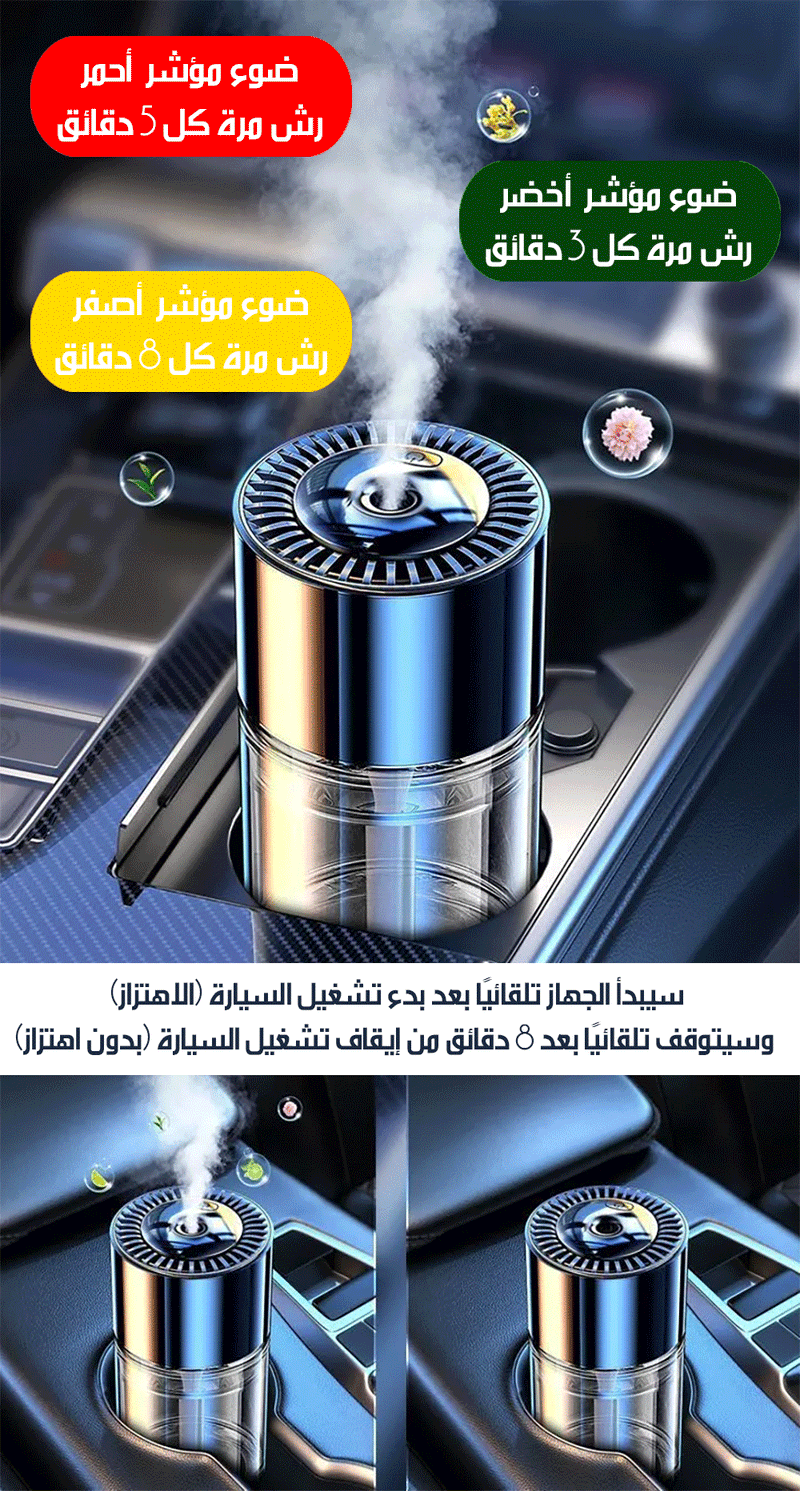 جهاز رش عطري ذكي للسيارة CAR FRAGRANCE SPRAYER