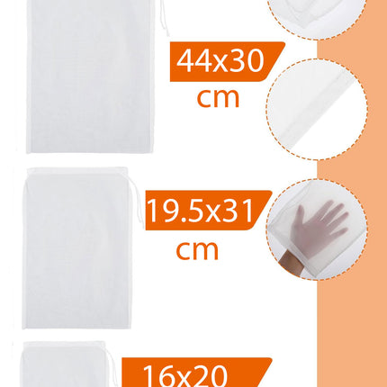 كيس تصفية الطعام قابل لإعادة الاستخدام بعدة أحجامfood filter bag