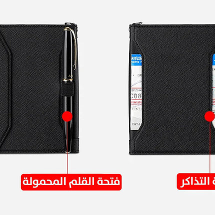 حقيبة بطاقات جواز السفر متعددة الوظائف Multi-functional Passport Card Holder