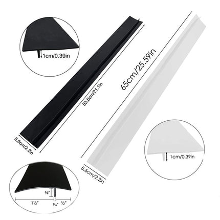 حشو فجوات لموقد الطهي من السيليكون Silicone Stove Top Gap Filler
