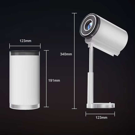 بروجكتور LED عالي الـدقة 1080P للمسـرح المنـزلـي والأفــلام 1080P High-Definition LED Projectorfor Home Theater And Movies