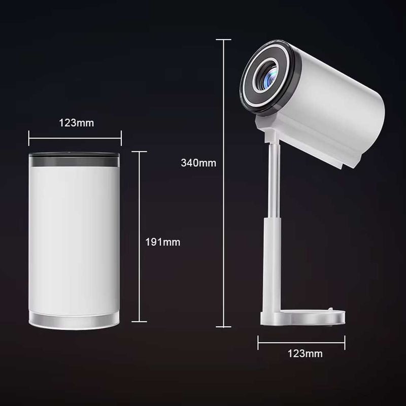 بروجكتور LED عالي الـدقة 1080P للمسـرح المنـزلـي والأفــلام 1080P High-Definition LED Projectorfor Home Theater And Movies