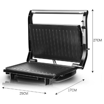 شــــوايـــــة كهــربــائيـــــة 750 واط بسطح غير لاصق Electric Grill 750W With Non-Stick Surface