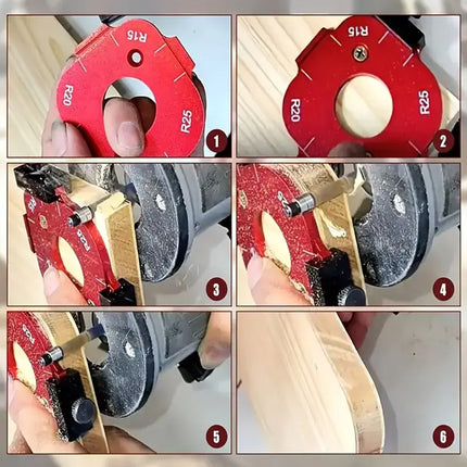 آلة تقليم الزوايا الخشبية بشكل دائري Round Corner Woodworking Trimming Tool