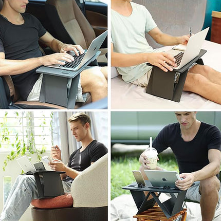 قاعدة لابتوب قابلة للطي متعدد الحركات Foldable Laptop Lap Desk Bed Desk