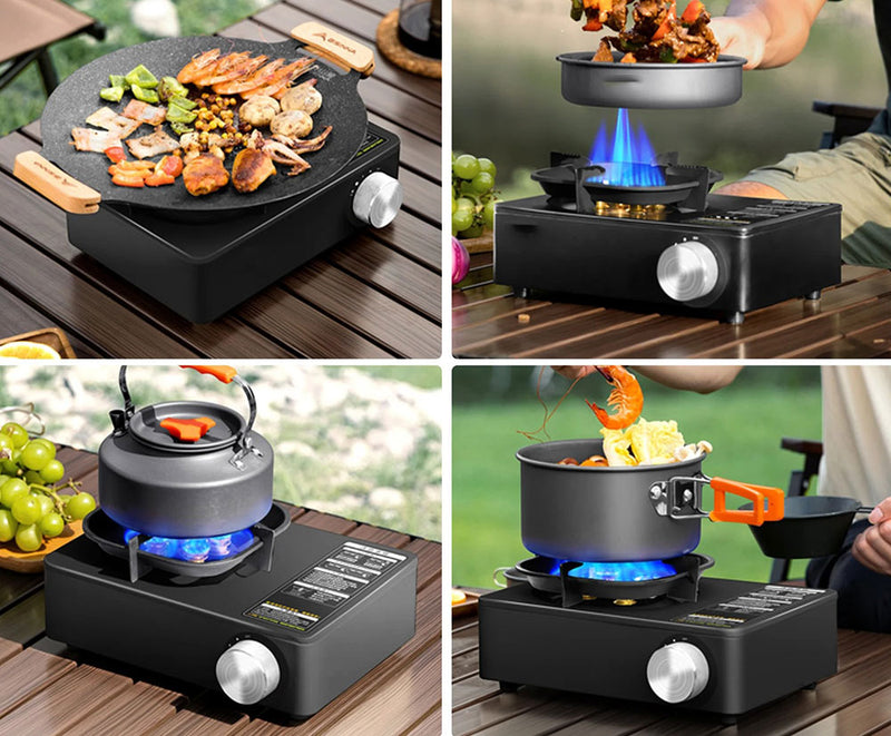 موقد تخييم محمول مقاوم للرياح Portable Camping Stove