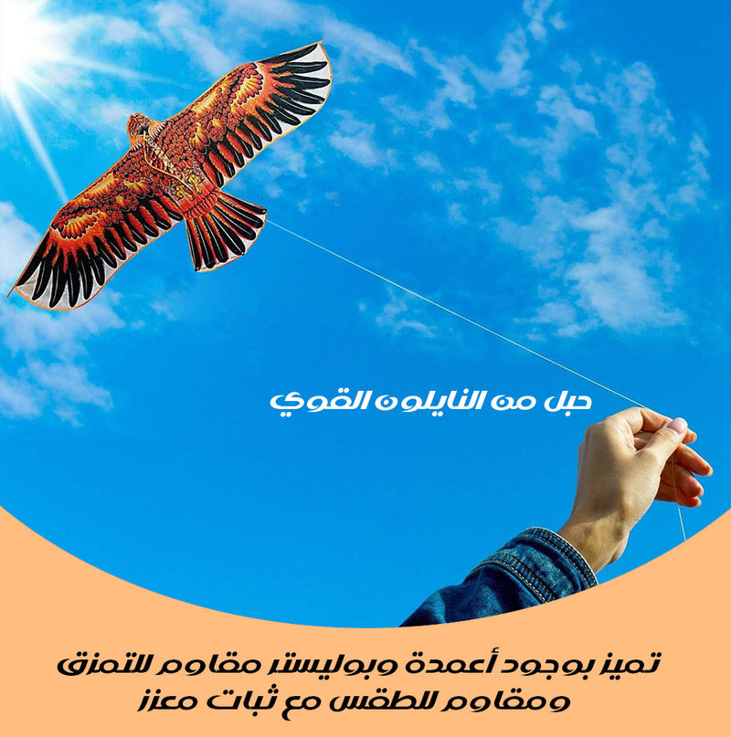 طائرة الصقر الورقية بأحجام كبيرة Huge Eagle Kite