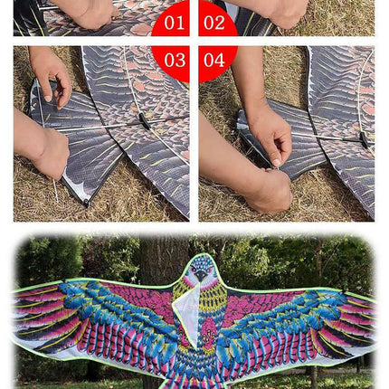 طائرة الصقر الورقية بأحجام كبيرة Huge Eagle Kite