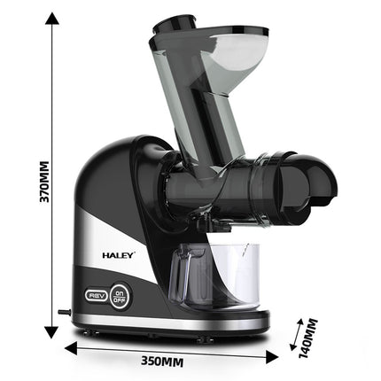 عصارة HALEY الأفقية لعصر الخضار والفواكه الطازجة HY-605 HALEY Horizontal Juicer For Fresh Fruits And Vegetables