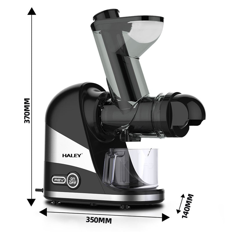 عصارة HALEY الأفقية لعصر الخضار والفواكه الطازجة HY-605 HALEY Horizontal Juicer For Fresh Fruits And Vegetables