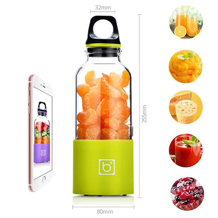 خلاط عصير محمول للفواكه والخضروات قابل للشحن Rechargeable Portable Juicer Blenderfor Fruits And Vegetables