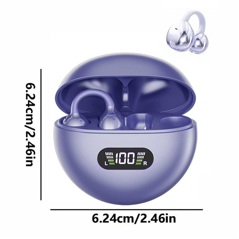 سماعات أذن بلوتوث بمشبك مقاومة للماء M14 Bluetooth Clip Ear Waterproof Earphones & Earbuds