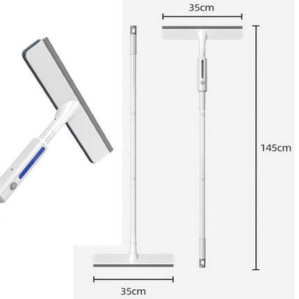 ممسحة زجاج بمقبض ممتد للتنظيف المتعدد Glass Wiper With Extended Handle For Multi-Purpose Cleaning