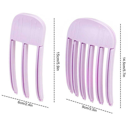 مشبك شعر بلاستيكي لتصفيف الجذور Plastic Hair Clip For Root Styling