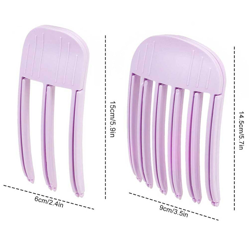 مشبك شعر بلاستيكي لتصفيف الجذور Plastic Hair Clip For Root Styling