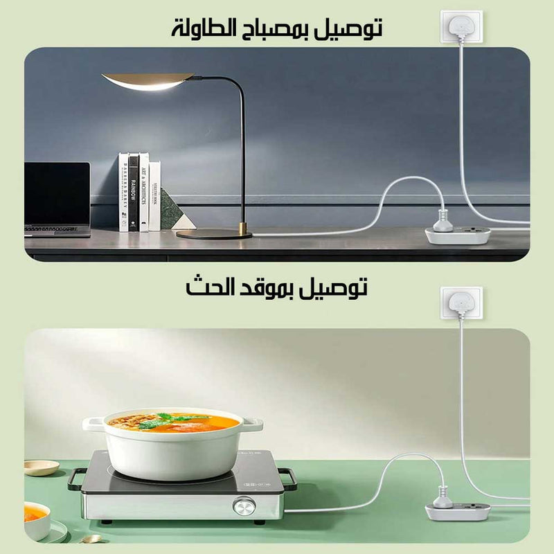 وصله كهربائية 10M SC2018 Universal Outlet Extension Cord