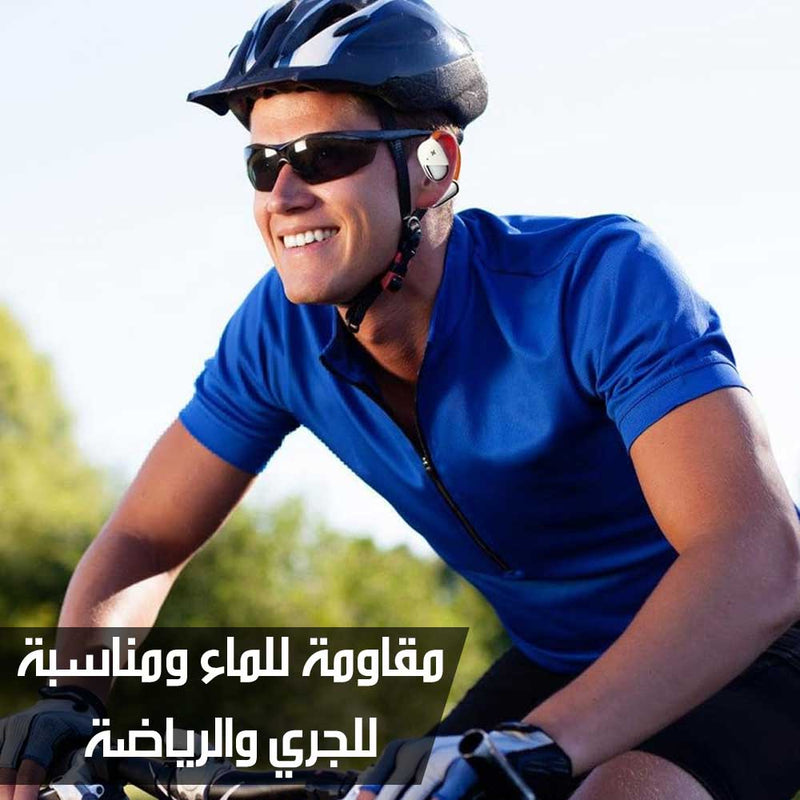 سماعات رياضية لاسلكية بتقنية عزل الضوضاء Mini OWS Bluetooth Wireless Sports Earphones With Noise Cancelling