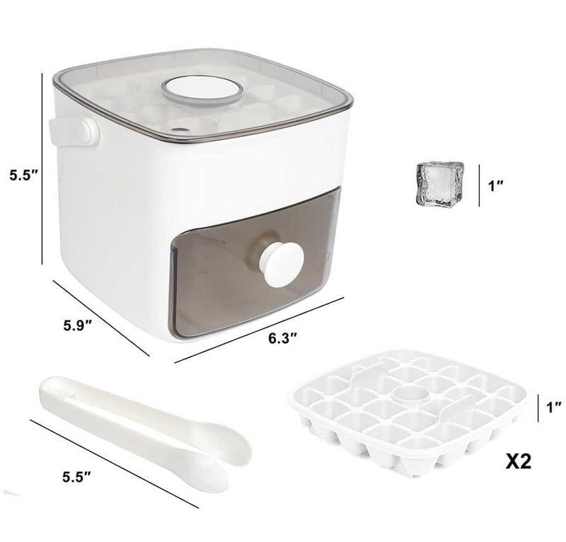 صندوق صنع مكعبات الثلج المنزلية ICE TRAY