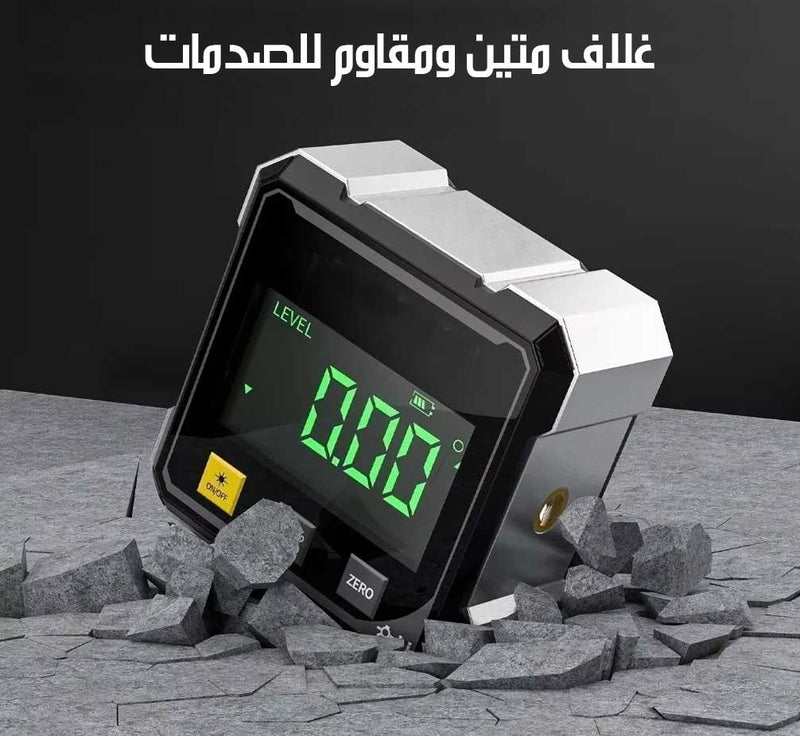مقياس زاوية رقمي قابل للشحن Electronic Digital Dipmeter