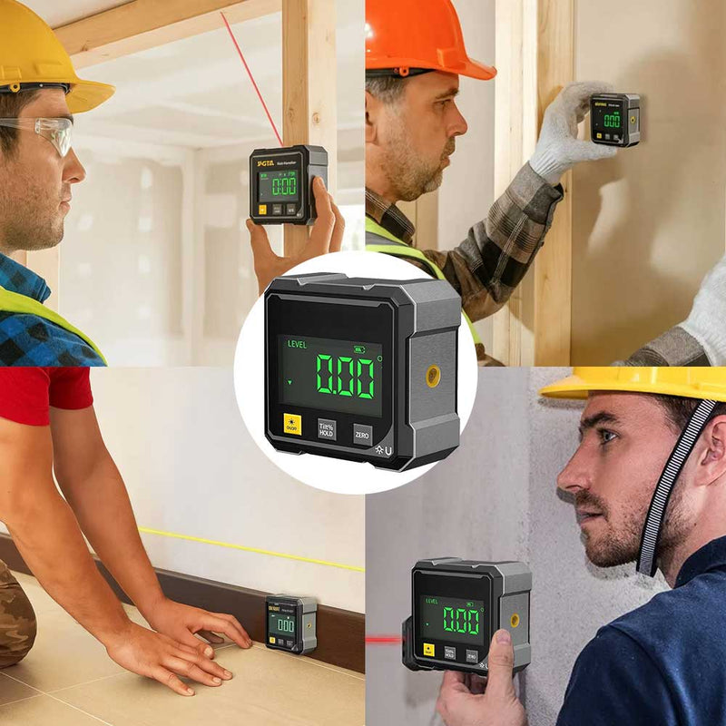 مقياس زاوية رقمي قابل للشحن Electronic Digital Dipmeter