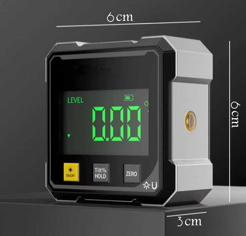 مقياس زاوية رقمي قابل للشحن Electronic Digital Dipmeter