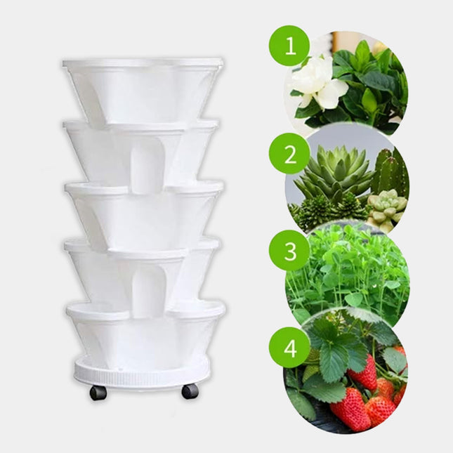 قوار زريعة متعدد الطبقات  Multi Layer Stacking Saves Space