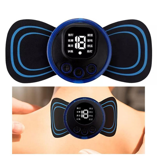 جهاز تدليك الرقبة بجل متعدد الإستخدامات Portable mini electric neck massage cervical