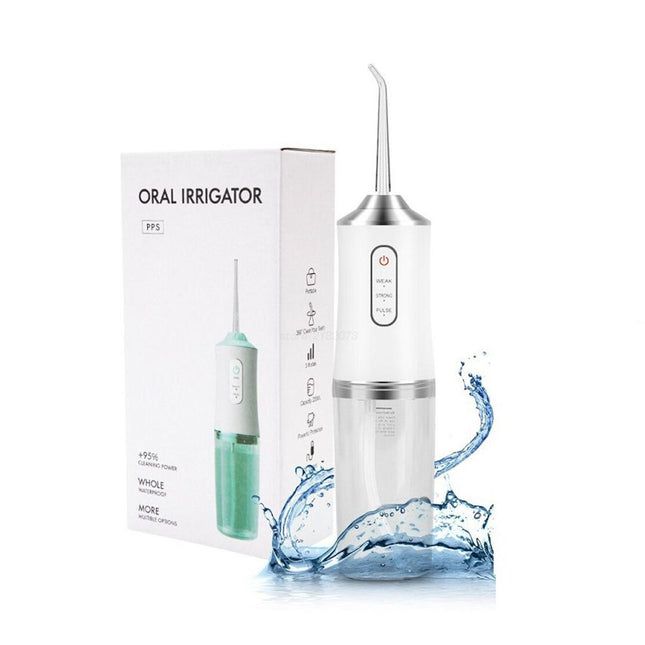 جهاز تنظيف الأسنان بالماء تعمل بالشحن ORAL IRRIGATOR convenient electric tooth flushing