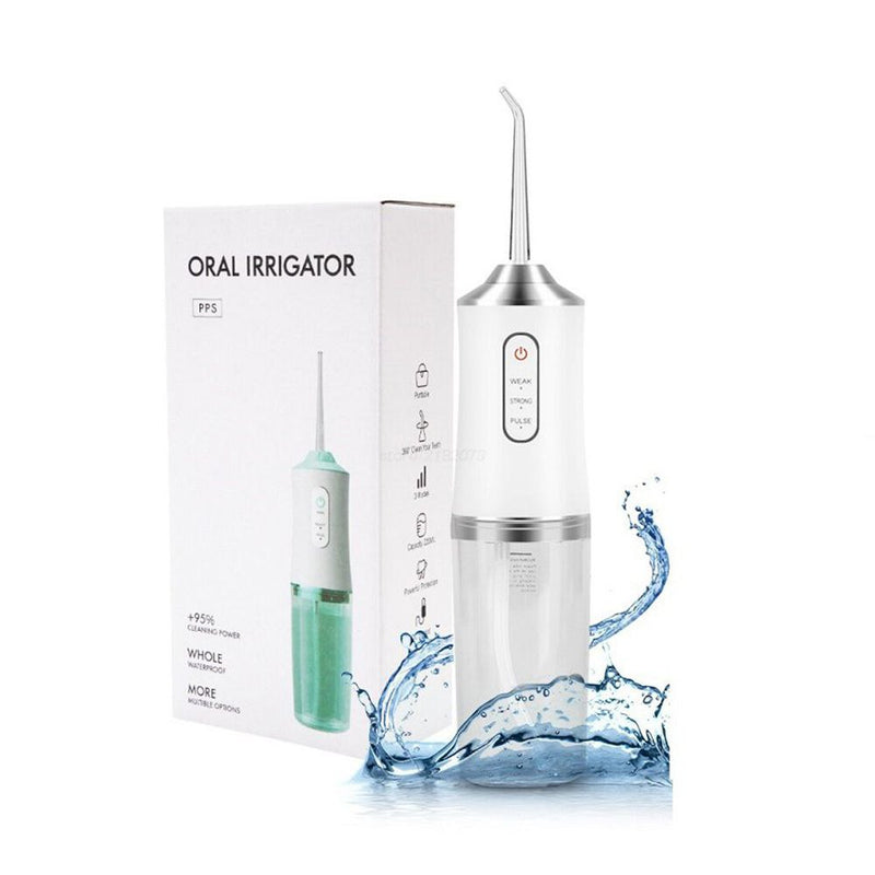 جهاز تنظيف الأسنان بالماء تعمل بالشحن ORAL IRRIGATOR convenient electric tooth flushing
