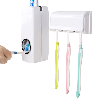 حمالة فراشي الأسنان والمعجون Toothpaste Dispenser