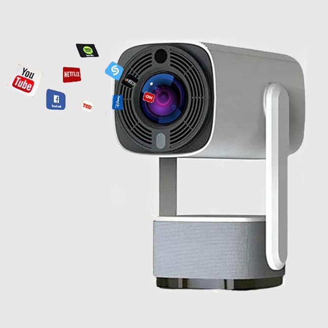 بروجكتر ويرليس شحن PAN-TILT LAMP PROJECTOR