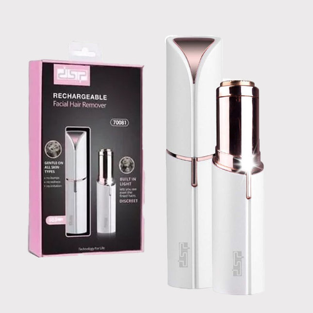 قلم إزالة شعر الوجه يعمل بالشحن70081  Dsp Rechargeable Facial Hair Remover