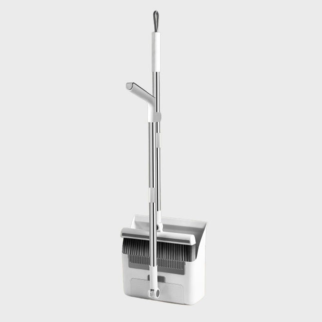 مكنسة مع مجرود وفرشاية متعددة الإستخدامات Broom with dustpan and multi-use brush