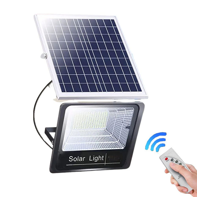 كشاف ليد شمسي خارجي 200 واط مع ريموت تحكم LED SOLAR LIGHT