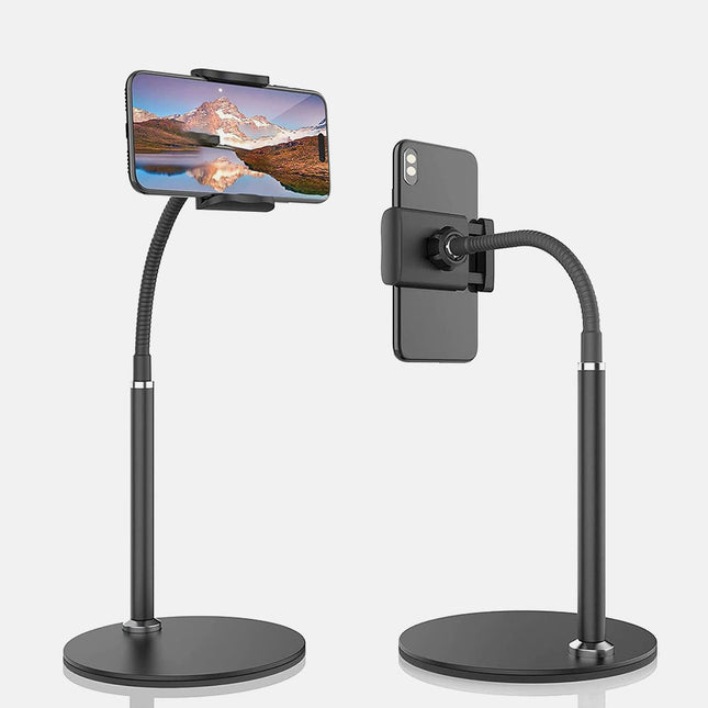 حامل للموبايل أو المايك بعمود حر الحركة MULTIFUNCTIONAL BRACKET OF DESKTOP VIDEO FRAME