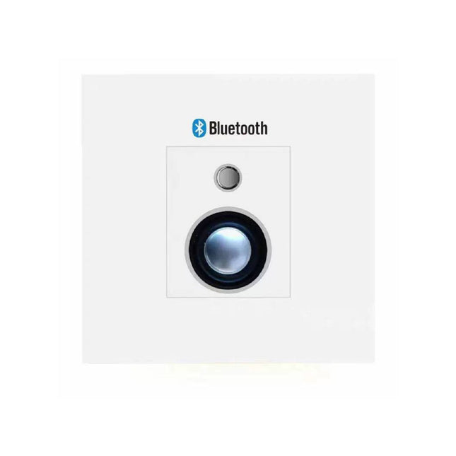 مكبر صوت بلوتوث مدمج في لوحة حائط Bluetooth speaker built into a wall plate