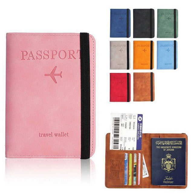 محفظة لجواز السفر والبطاقات passport and card wallet