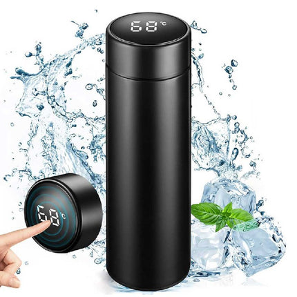 ترمس رقمي ستانلس ستيل يحافظ على السخونة والبرودة Digital Stainless Steel Thermos Keeps Drinks Hot And Cold