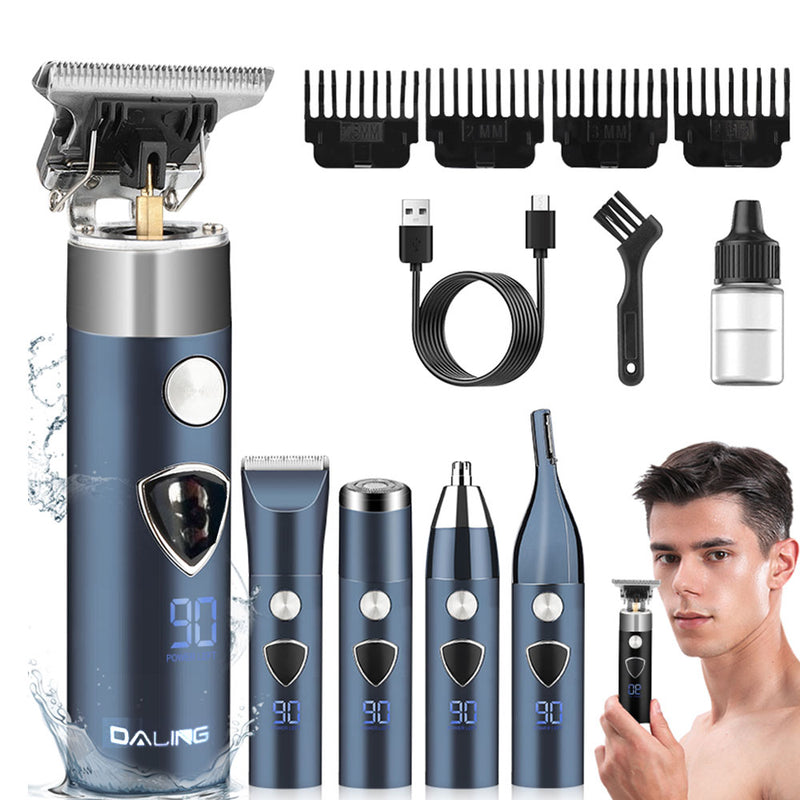 5 في 1مجموعة الحلاقة للرجال قابلة لإعادة الشحن MEN'S GROOMING KIT DL-1729