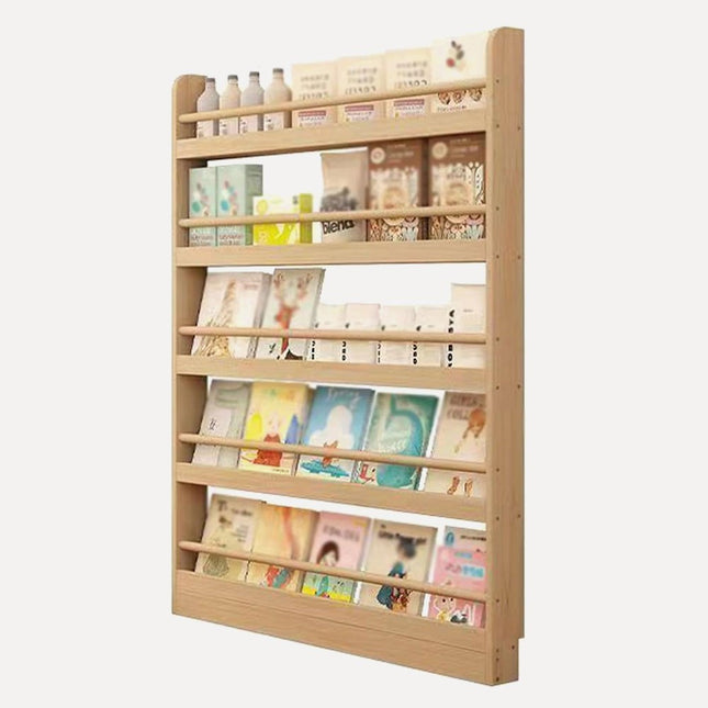 انة كتب حائطية من 6 طبقات Wall Bookcase