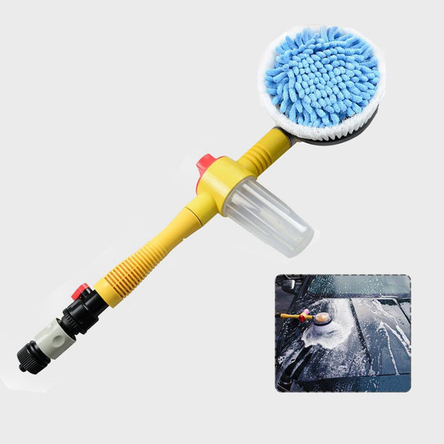فرشاة قابلة للدوران بمضخة مياه لتنظيف السيارة Advanced car cleaning brush